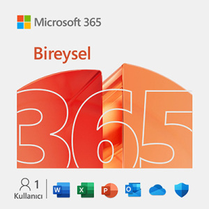 Microsoft 365 Bireysel 1 Yıl ESD – 1 Kullanıcı | EP2-32317